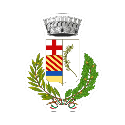 Onzo-Stemma (Italy) (Coat of Arms) STICKER Vinyl Kiss-Cut Decal 2 Inch White - The Sticker Space