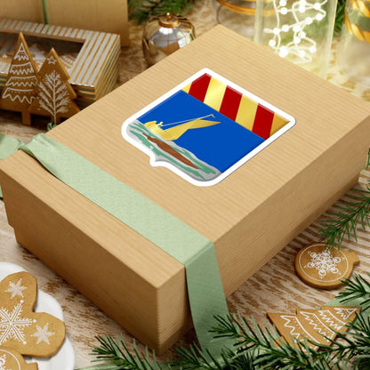 Ooltgensplaat wapen (Netherlands) (Coat of Arms) STICKER Vinyl Kiss-Cut Decal - The Sticker Space