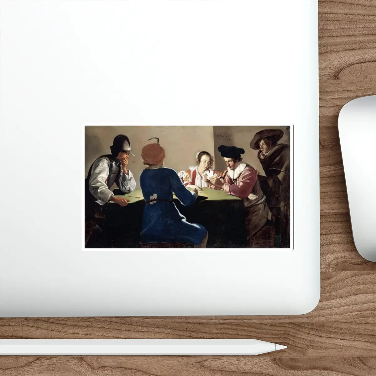 SKU:21544641436833922670 Sticker types:White Shape:Die-Cut Sizes:5" × 5"
