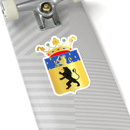 Oost Vlaanderen provinciewapen 1820 HRvA (Belgium) (Coat of Arms) STICKER Vinyl Kiss-Cut Decal - The Sticker Space