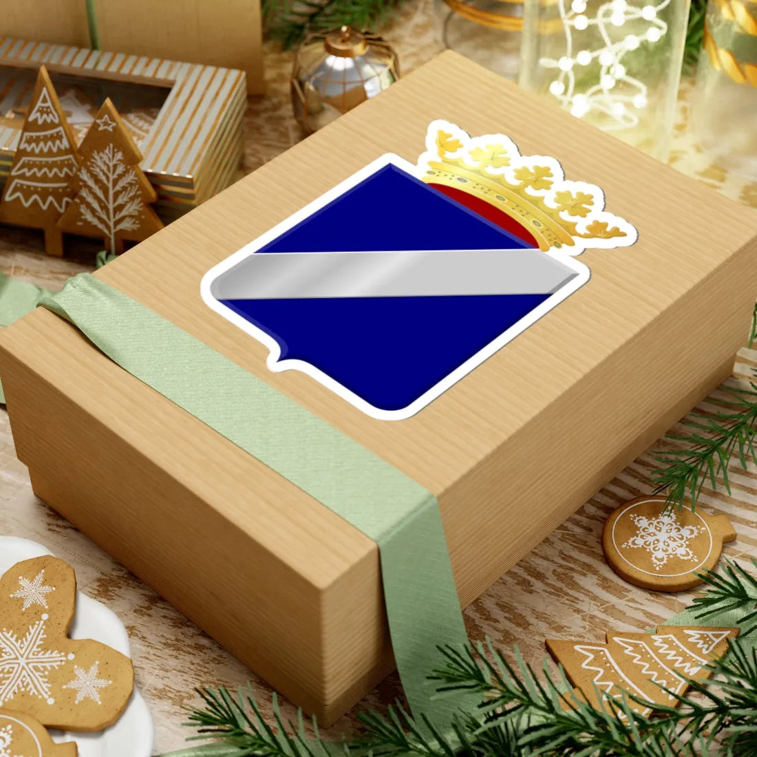 Oostdongeradeel wapen (Netherlands) (Coat of Arms) STICKER Vinyl Kiss-Cut Decal - The Sticker Space