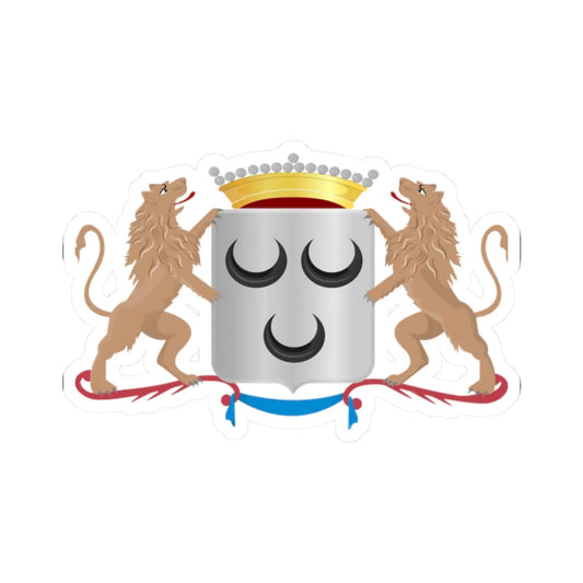 Oosterhout wapen HRvA (Netherlands) (Coat of Arms) STICKER Vinyl Kiss-Cut Decal 2 Inch White - The Sticker Space