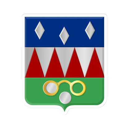 Oosthuizen wapen (Netherlands) (Coat of Arms) STICKER Vinyl Kiss-Cut Decal 3 Inch White - The Sticker Space