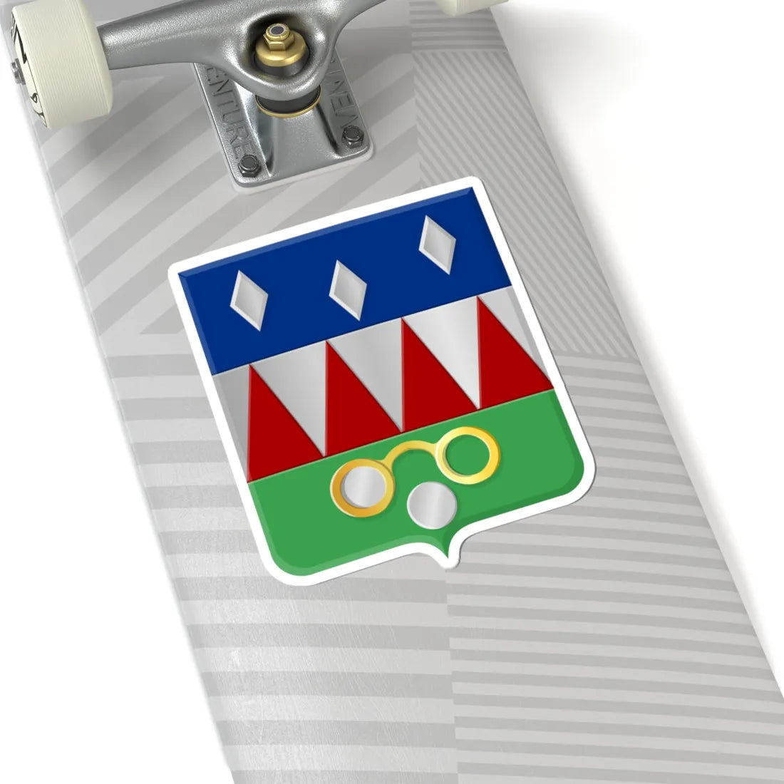 Oosthuizen wapen (Netherlands) (Coat of Arms) STICKER Vinyl Kiss-Cut Decal - The Sticker Space