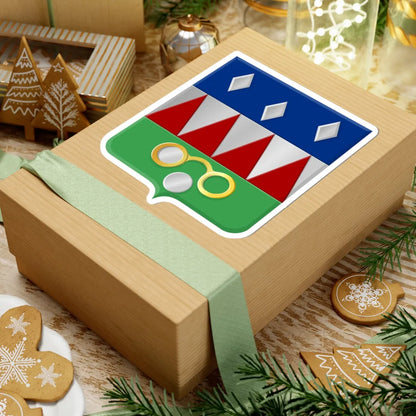 Oosthuizen wapen (Netherlands) (Coat of Arms) STICKER Vinyl Kiss-Cut Decal - The Sticker Space