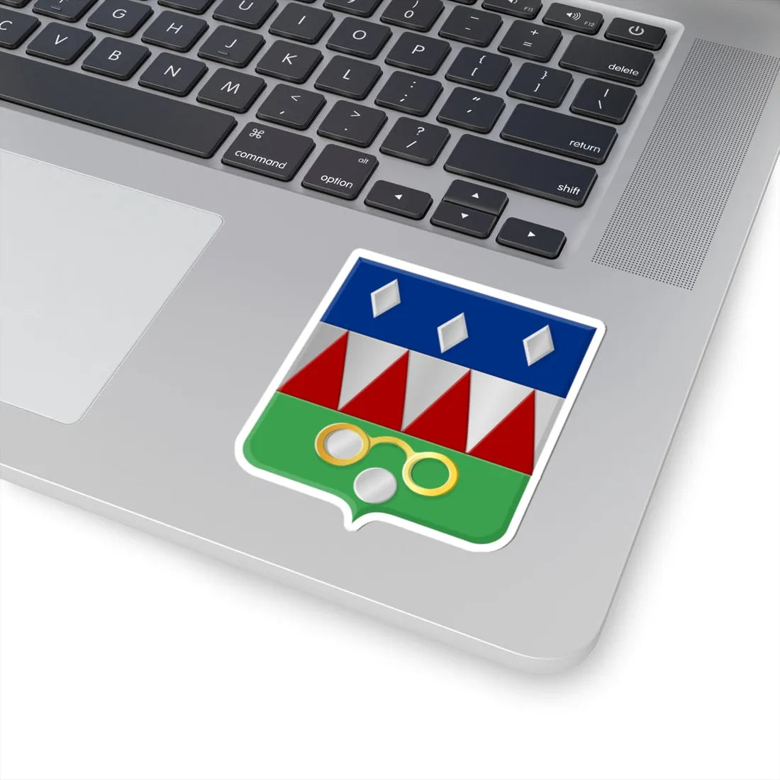 Oosthuizen wapen (Netherlands) (Coat of Arms) STICKER Vinyl Kiss-Cut Decal - The Sticker Space