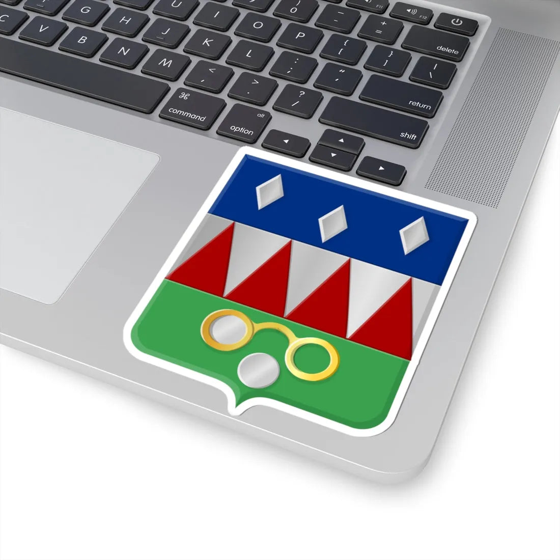 Oosthuizen wapen (Netherlands) (Coat of Arms) STICKER Vinyl Kiss-Cut Decal - The Sticker Space