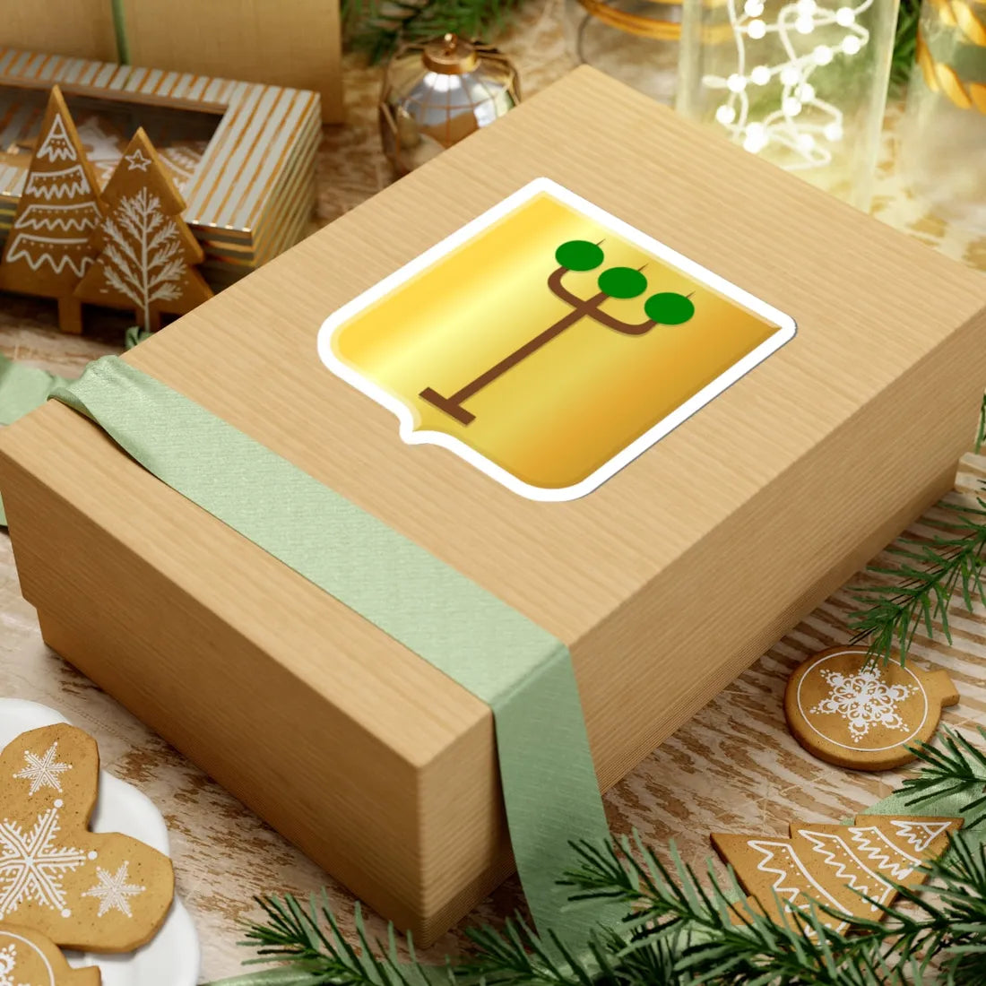 Oostzaan wapen 1816 (Netherlands) (Coat of Arms) STICKER Vinyl Kiss-Cut Decal - The Sticker Space