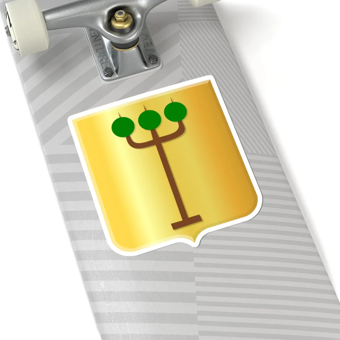 Oostzaan wapen 1816 (Netherlands) (Coat of Arms) STICKER Vinyl Kiss-Cut Decal - The Sticker Space