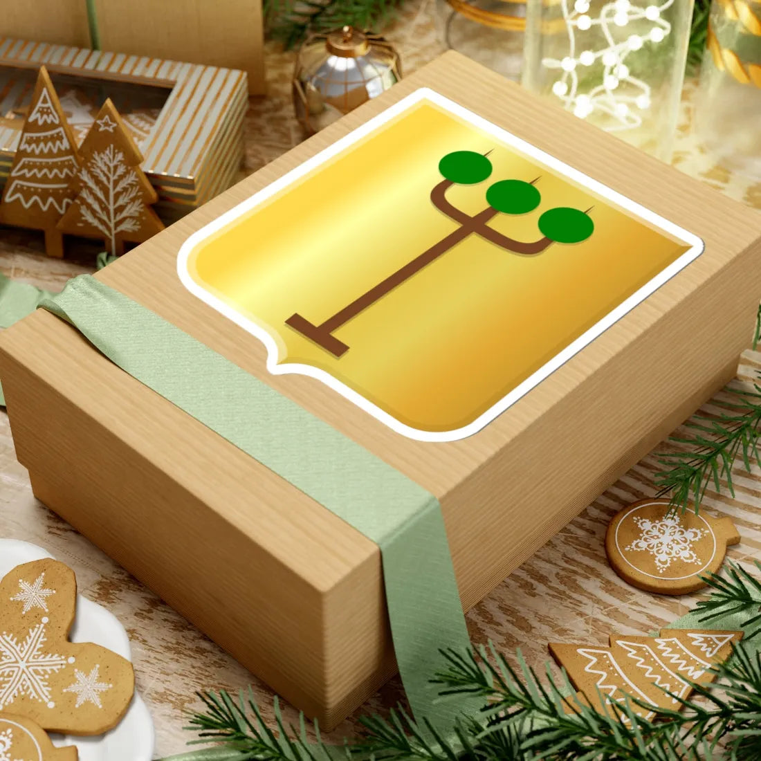 Oostzaan wapen 1816 (Netherlands) (Coat of Arms) STICKER Vinyl Kiss-Cut Decal - The Sticker Space