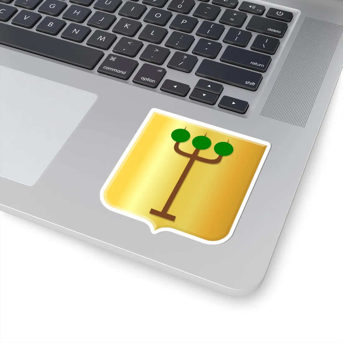 Oostzaan wapen 1816 (Netherlands) (Coat of Arms) STICKER Vinyl Kiss-Cut Decal - The Sticker Space