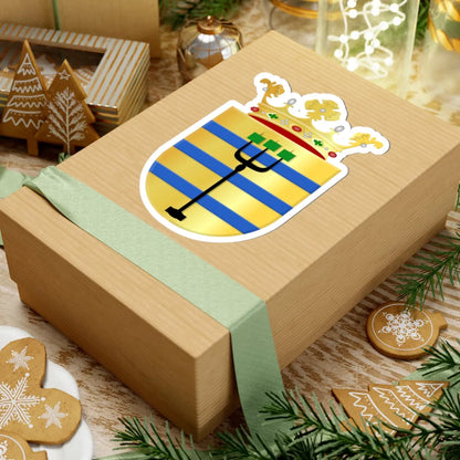 Oostzaan wapen (Netherlands) (Coat of Arms) STICKER Vinyl Kiss-Cut Decal - The Sticker Space