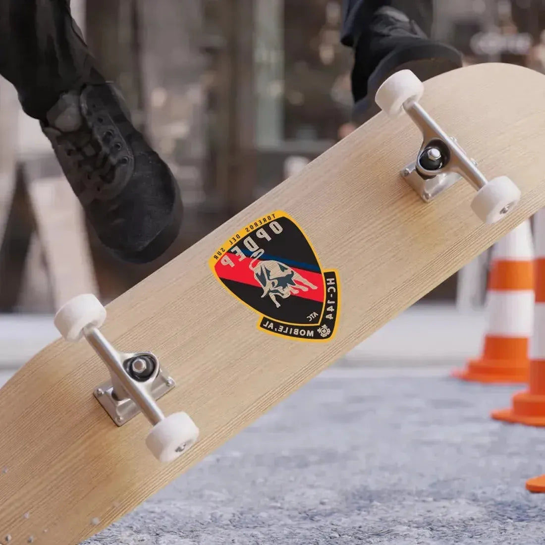 OPDEP HC 144 (U.S. Coast Guard) REVERSE PRINT Transparent Die-Cut STICKER - The Sticker Space