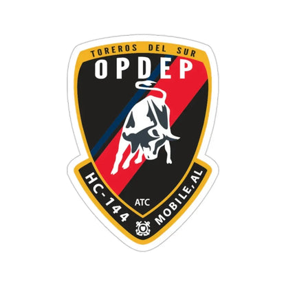 OPDEP HC 144 (U.S. Coast Guard) STICKER Vinyl Die-Cut Decal 2 Inch - The Sticker Space