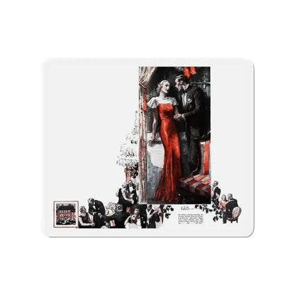 Open Doors, Good Housekeeping, December 1933 (Magazine Illustration) Refrigerator Magnet 4 Inch - The Sticker Space