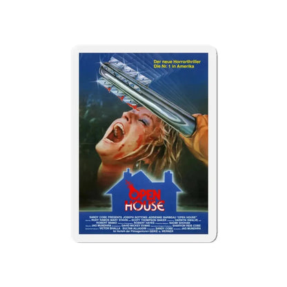 OPEN HOUSE (GERMAN) 1987 Movie Poster - Refrigerator Magnet - The Sticker Space