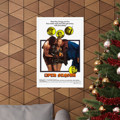 OPEN SEASON 1974 - Paper Movie Poster-The Sticker Space