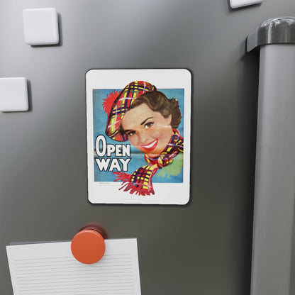 Open Way, Star Weekly Novel, July 26, 1952 (Magazine Illustration) Refrigerator Magnet-The Sticker Space