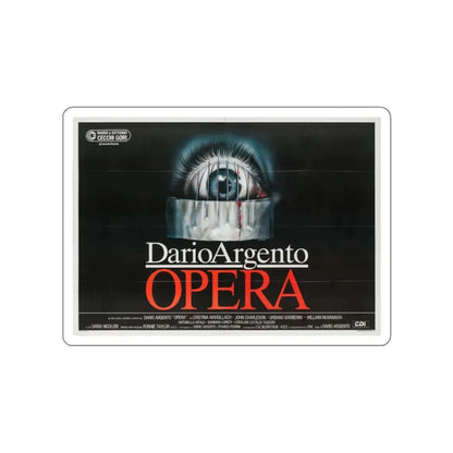 OPERA (2) 1987 Movie Poster STICKER Vinyl Die-Cut Decal 2 Inch - The Sticker Space