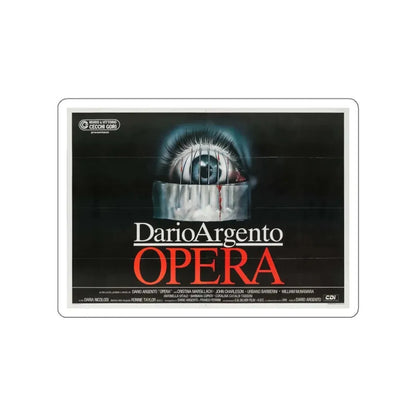 OPERA (2) 1987 Movie Poster STICKER Vinyl Die-Cut Decal 6 Inch - The Sticker Space