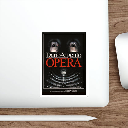 OPERA (TEASER) 1987 Movie Poster STICKER Vinyl Die-Cut Decal-The Sticker Space