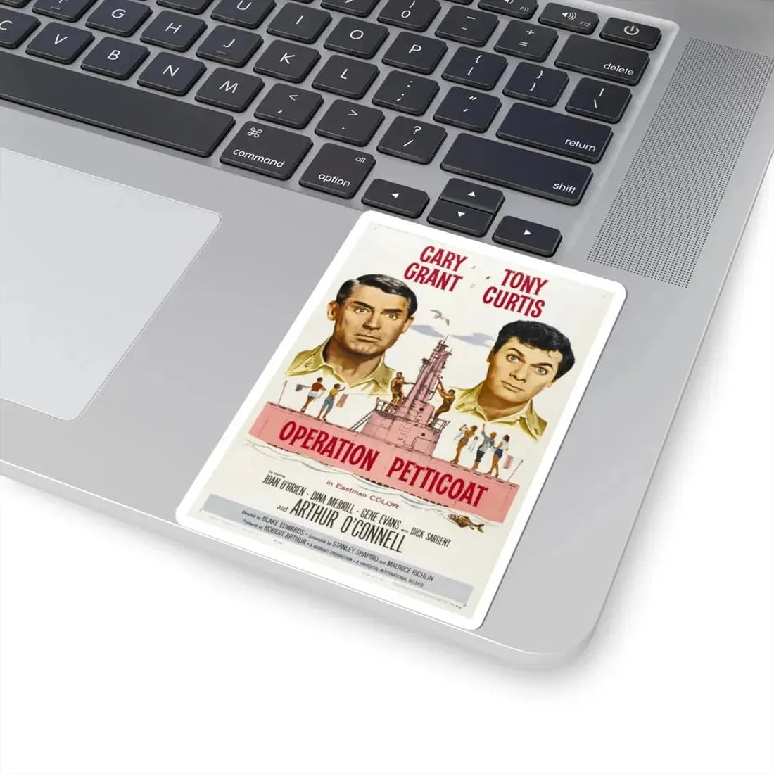 Operation Petticoat 1959 Movie Poster - STICKER Vinyl Kiss-Cut Decal - The Sticker Space