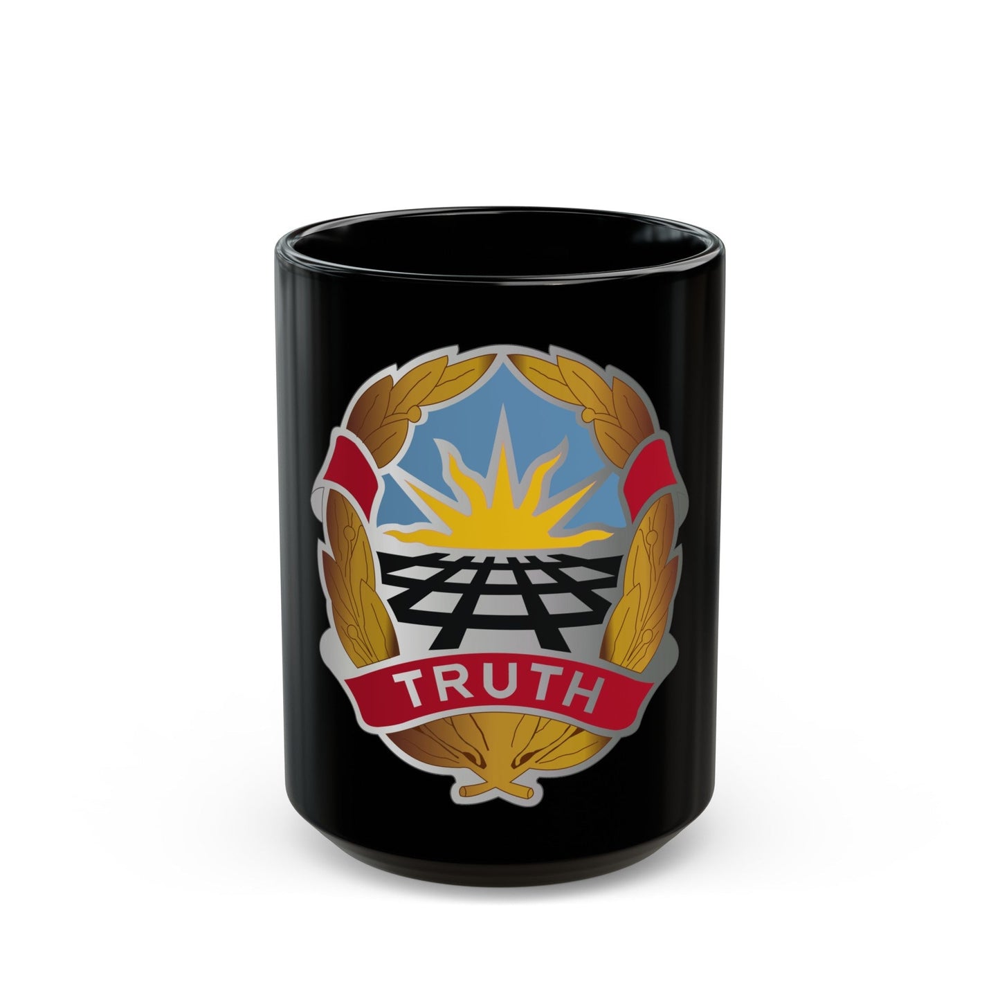 Operational Test Command (U.S. Army) Black Coffee Mug-15oz-The Sticker Space