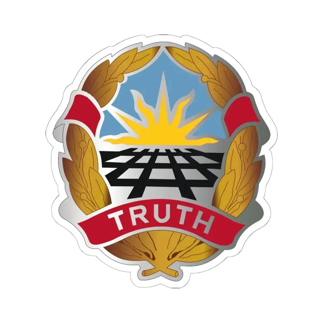 Operational Test Command (U.S. Army) STICKER Vinyl Kiss-Cut Decal 6 Inch White - The Sticker Space