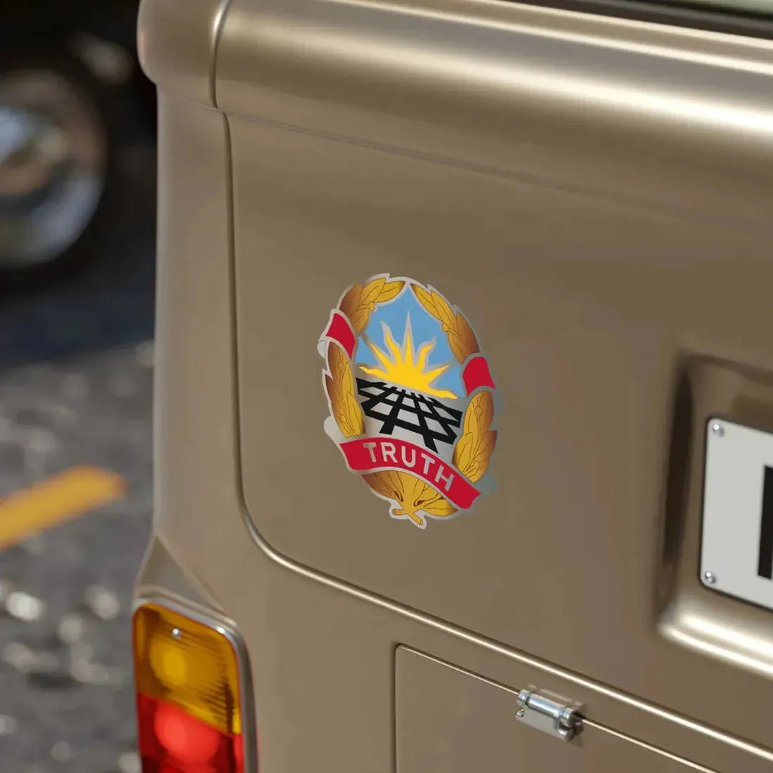 Operational Test Command (U.S. Army) Transparent STICKER Die-Cut Vinyl Decal - The Sticker Space