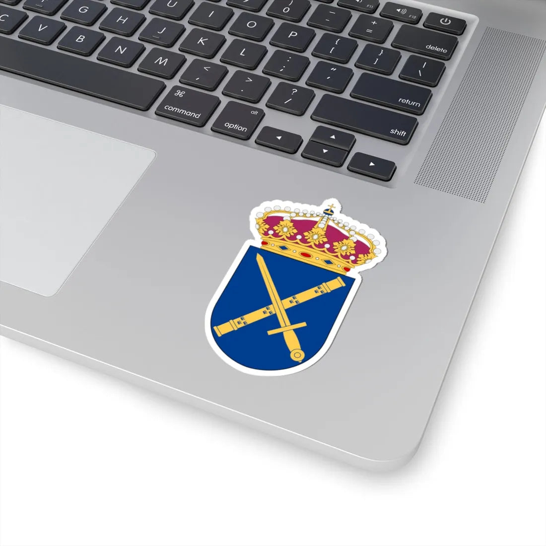 Operativa insatsledningen vapen (Sweden) (Coat of Arms) STICKER Vinyl Kiss-Cut Decal - The Sticker Space