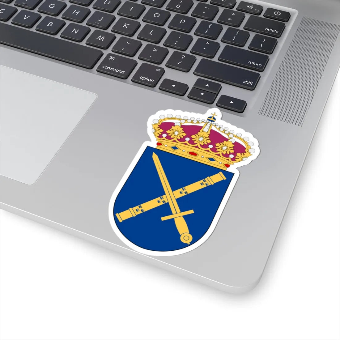 Operativa insatsledningen vapen (Sweden) (Coat of Arms) STICKER Vinyl Kiss-Cut Decal - The Sticker Space