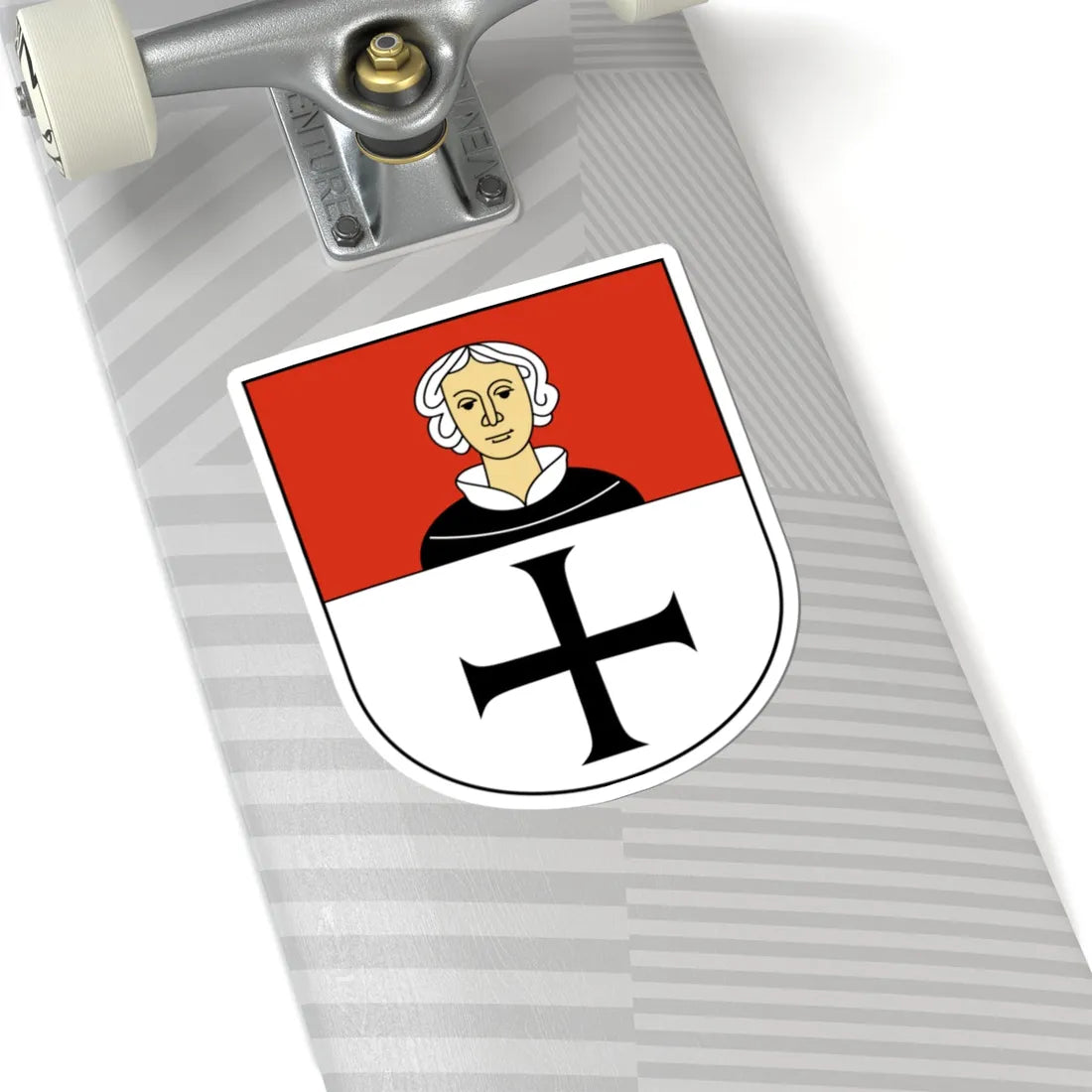 Opfikon-blazon (Switzerland) (Coat of Arms) STICKER Vinyl Kiss-Cut Decal - The Sticker Space