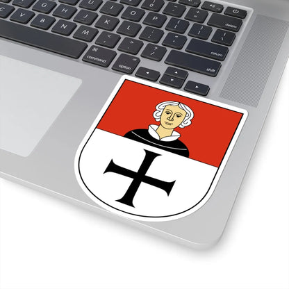 Opfikon-blazon (Switzerland) (Coat of Arms) STICKER Vinyl Kiss-Cut Decal - The Sticker Space