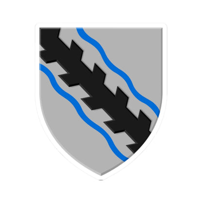 Opglabbeek wapen (Belgium) (Coat of Arms) STICKER Vinyl Kiss-Cut Decal 2 Inch White - The Sticker Space