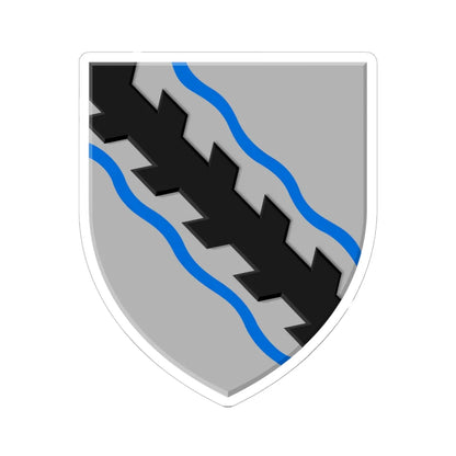 Opglabbeek wapen (Belgium) (Coat of Arms) STICKER Vinyl Kiss-Cut Decal 6 Inch White - The Sticker Space