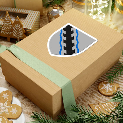 Opglabbeek wapen (Belgium) (Coat of Arms) STICKER Vinyl Kiss-Cut Decal - The Sticker Space