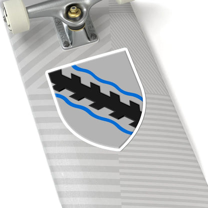 Opglabbeek wapen (Belgium) (Coat of Arms) STICKER Vinyl Kiss-Cut Decal - The Sticker Space