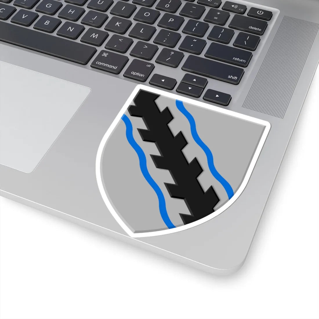 Opglabbeek wapen (Belgium) (Coat of Arms) STICKER Vinyl Kiss-Cut Decal - The Sticker Space