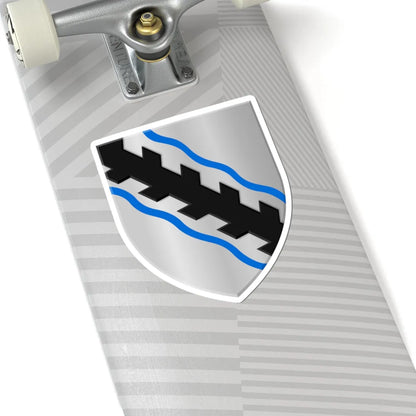 Opglabbeek wapen2 (Belgium) (Coat of Arms) STICKER Vinyl Kiss-Cut Decal - The Sticker Space