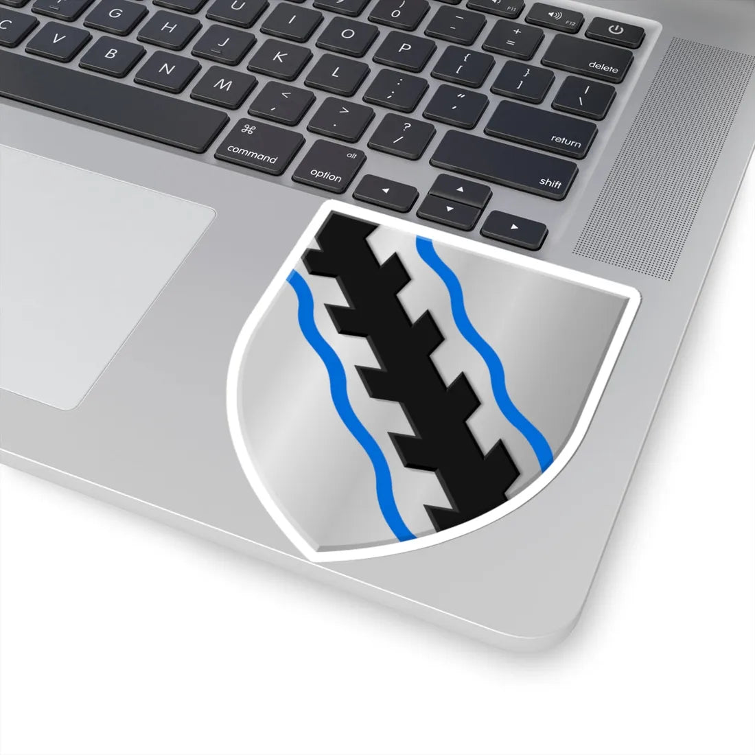 Opglabbeek wapen2 (Belgium) (Coat of Arms) STICKER Vinyl Kiss-Cut Decal - The Sticker Space