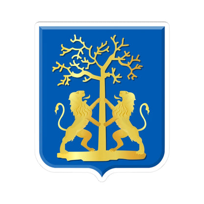 Opmeer wapen 1817 (Netherlands) (Coat of Arms) STICKER Vinyl Kiss-Cut Decal 3 Inch White - The Sticker Space