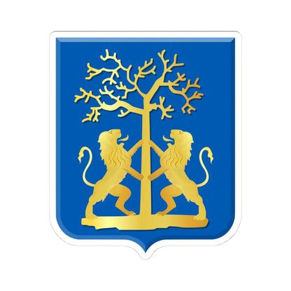 Opmeer wapen 1817 (Netherlands) (Coat of Arms) STICKER Vinyl Kiss-Cut Decal 4 Inch White - The Sticker Space