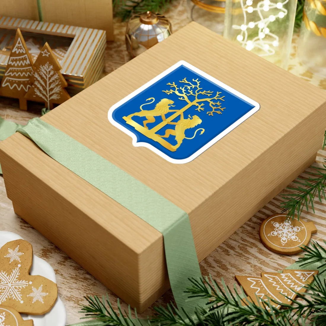 Opmeer wapen 1817 (Netherlands) (Coat of Arms) STICKER Vinyl Kiss-Cut Decal - The Sticker Space