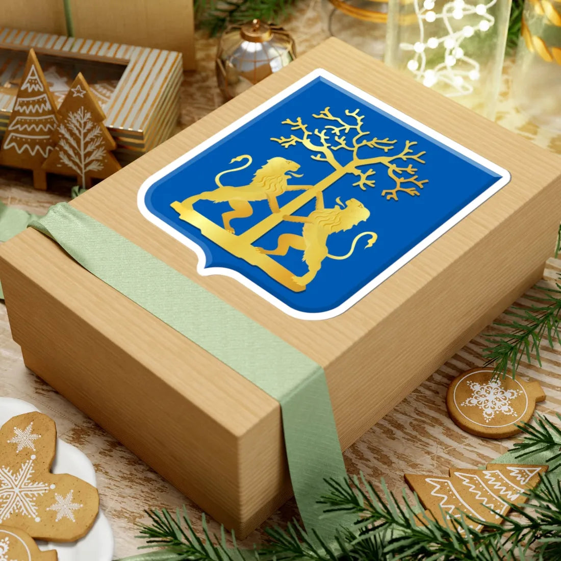 Opmeer wapen 1817 (Netherlands) (Coat of Arms) STICKER Vinyl Kiss-Cut Decal - The Sticker Space