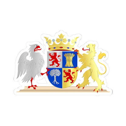 Opmeer wapen HRvA (Netherlands) (Coat of Arms) STICKER Vinyl Kiss-Cut Decal 3 Inch White - The Sticker Space