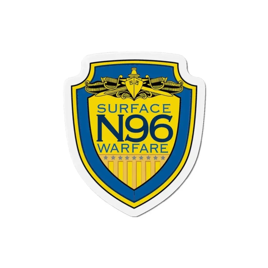 OPNAV N96 Surface Warfare N96 (U.S. Navy) Refrigerator Magnet 3 Inch - The Sticker Space