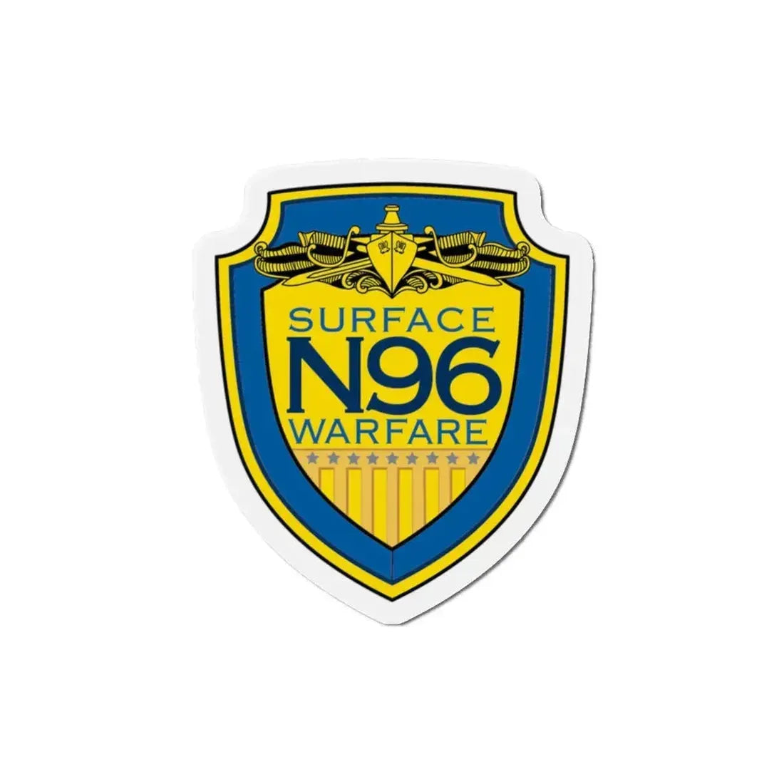 OPNAV N96 Surface Warfare N96 (U.S. Navy) Refrigerator Magnet 5 Inch - The Sticker Space