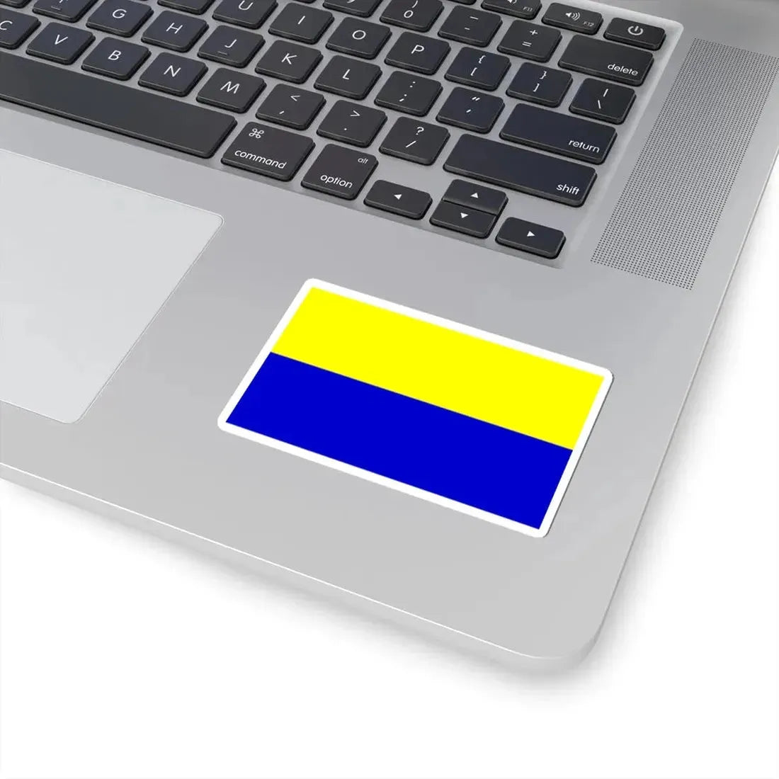 Opole flaga (Poland) STICKER Vinyl Kiss-Cut Decal - The Sticker Space