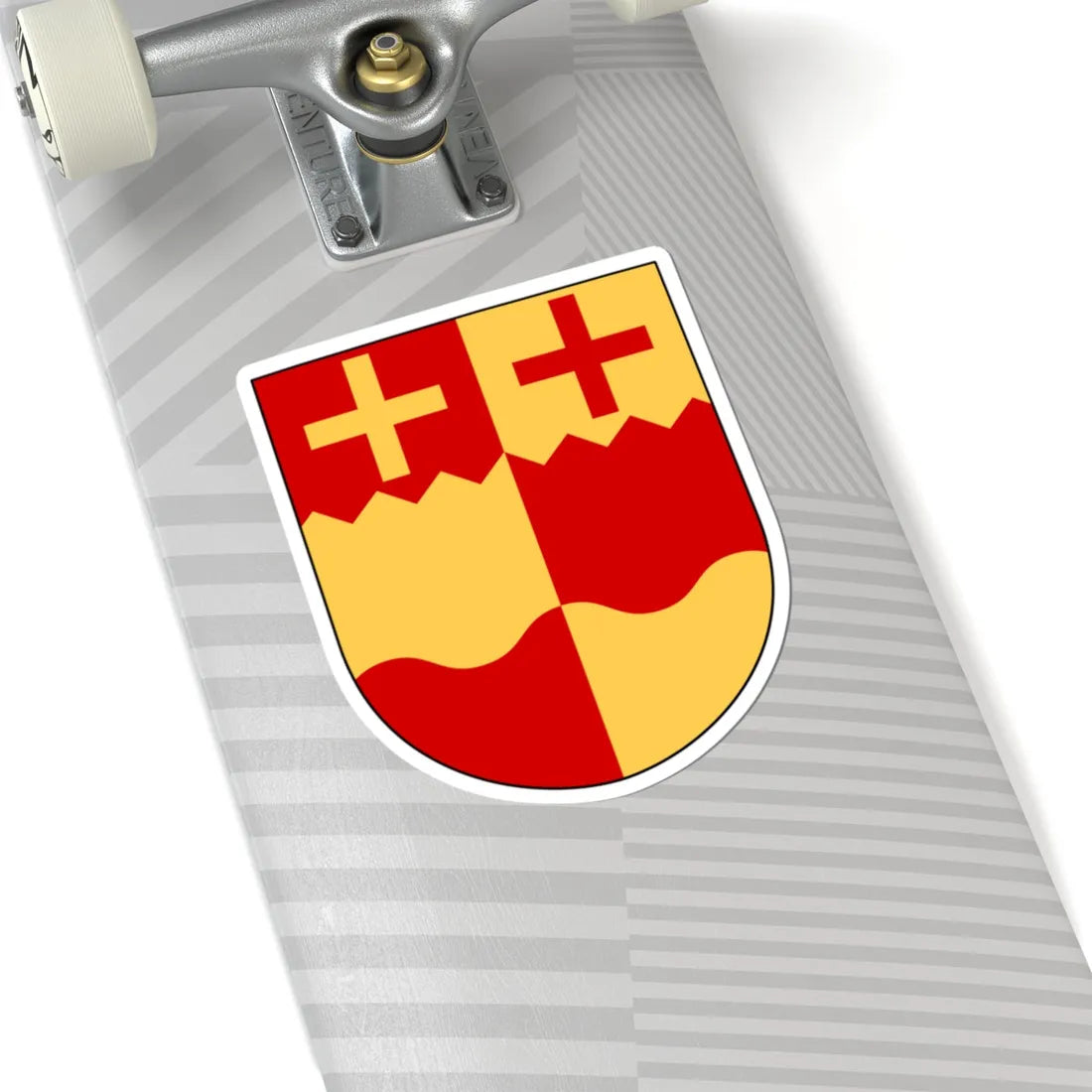 Oppeby församling vapen (Sweden) (Coat of Arms) STICKER Vinyl Kiss-Cut Decal - The Sticker Space
