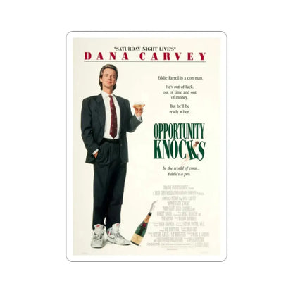 Opportunity Knocks 1990 Movie Poster STICKER Vinyl Die-Cut Decal 2 Inch - The Sticker Space